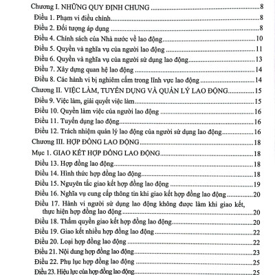 So Sánh Bộ Luật Lao Động Năm 2012-2019 Và Các Văn Bản Hướng Dẫn Thi Hành