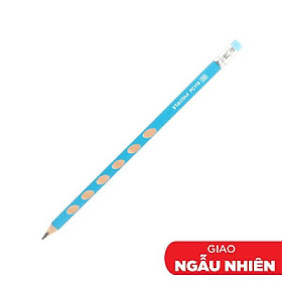 Bút Chì Gỗ Định Vị Có Tẩy Graphite 2B - Stacom PC116P-2B (Màu Thân Bút Giao Ngẫu Nhiên)