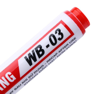 Hộp Bút Lông Bảng WB-03 - Mực Đỏ