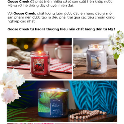 Nến hũ Goose Creek (680g) - Warm & Welcome