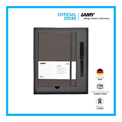 Gift Set Lamy Notebook A5 Softcover Umbra + Lamy Al-Star Black - GSNAl0018
