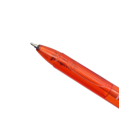 Bút Bi Bấm Safeclick 0.6 mm - Faster BP-CX-336 - Màu Đỏ