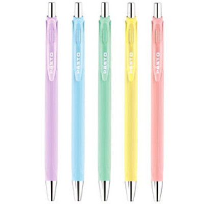 Vỉ 5 Bút Gel 0.5 mm - Thiên Long GEL-B015 - Mực Xanh