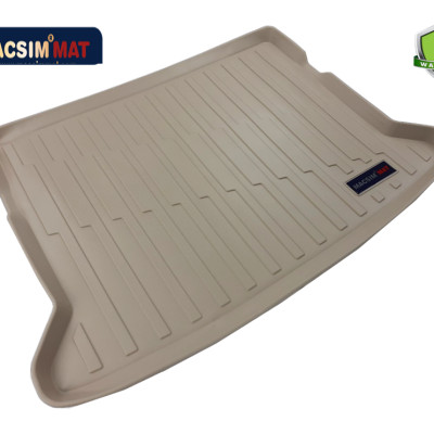 Thảm lót cốp xe ô tô New MAZDA CX30 nhãn hiệu Macsim chất liệu TPV cao cấp màu be (527)