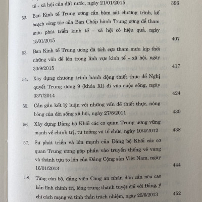 Nâng cao năng lực Lãnh đạo và sức chiến đấu của Đảng phát huy sức mạnh toàn Dân tộc tiếp tục đẩy mạnh toàn diện công cuộc đổi mới Đất nước (tập 2)
