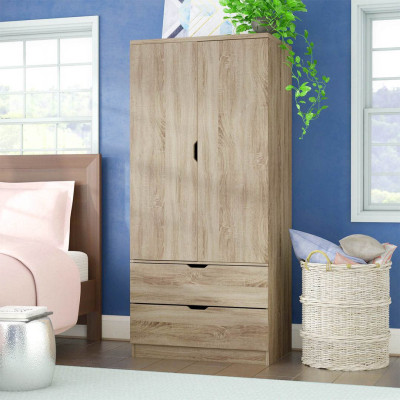 Tủ quần áo gỗ MDF cốt lõi xanh cao cấp SMLIFE Crookman