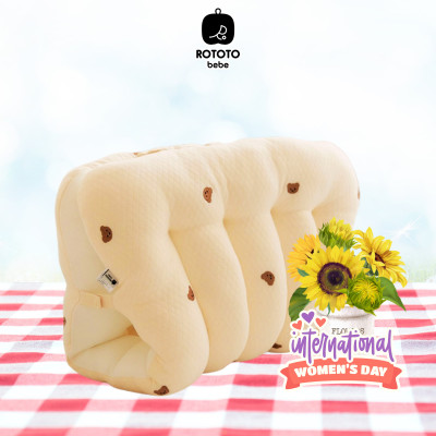 Đệm chống trào ngược cầm tay Rototo bebe Airmesh 3D