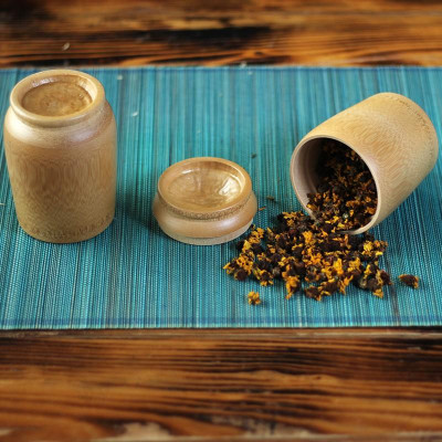 Hộp trà cao cấp bằng tre Size 10/12/14cm | ongtre (Vietnam)