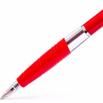 Bút Bi TL-047 - Mực Đỏ - Thân Đỏ