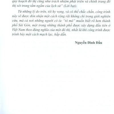 Hạ Tầng Đô Thị Sài Gòn Buổi Đầu (Tái bản có chỉnh sửa, bổ sung)