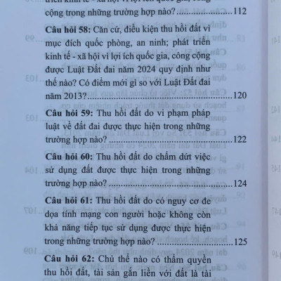 200 câu hỏi và trả lời về Luật Đất đai năm 2024