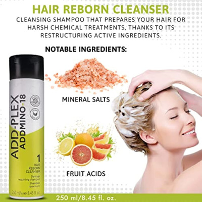 DẦU GỘI TÁI SINH TÓC - 250ML (Addmino -18 1 Hair Reborn Cleanser)