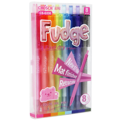 Hộp Bút Gel 8 Màu 0.5 mm - Chosch G330