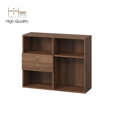 [Happy Home Furniture] WESLEY, Tủ trang trí - 2 hộc kéo ,  90cm x 30cm x 72cm ( DxRxC), THK_047