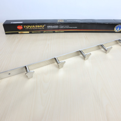 Móc hình quạt treo tường inox 304 TOVASHU 304-MQ5