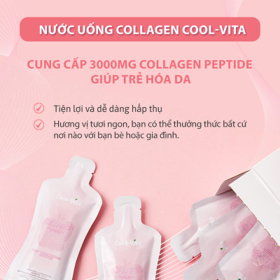 Combo Bộ 2 Hộp Collagen Uống Trẻ Hóa Sáng Da & 2 Hộp Enzyme Chiết Xuất Từ Trái Cây và Rau Củ Hỗ Trợ Tiêu Hoá, Thanh Lọc Cơ Thể Coolvita (4 Hộp)