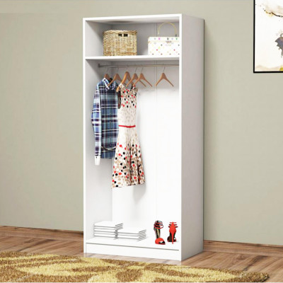 Tủ để quần áo bằng gỗ cao cấp SMLIFE Bunbuku