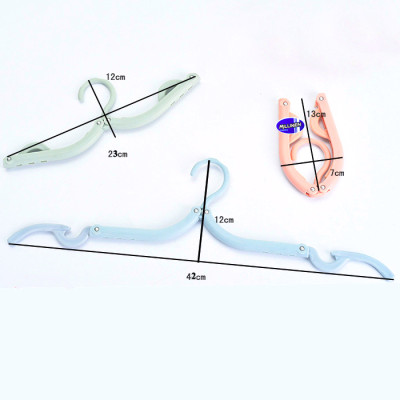  Combo 5 Móc Treo Quần Áo Gấp Gọn Mang Đi Du Lịch - Màu Ngẫu Nhiên Milliken NL-3104