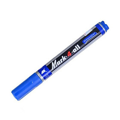 Bút Lông Dầu Mark-4-All Đầu Vuông - Stabilo MK653-BU - Màu Xanh