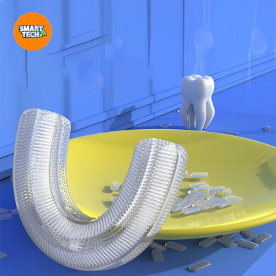 Bàn Chải Đánh Răng Silicon Hình Chữ U Cho Trẻ Em MINIIN - Cho Bé Từ 2 - 6 Tuổi