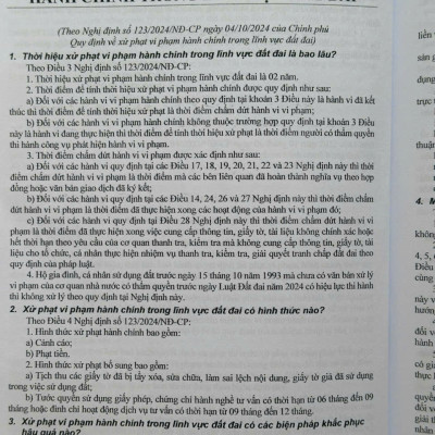 Sách Quy Định Về Xử Phạt Vi Phạm Hành Chính Trong Lĩnh Vực Đất Đai - V2497D