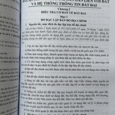 Sách Quy Định Chi Tiết Thi Hành Luật Đất Đai, Đăng Ký Đất Đai, Tài Sản Gắn Liền Với Đất, Cấp Giấy Chứng Nhận Quyền Sử Dụng Đất - V2521T