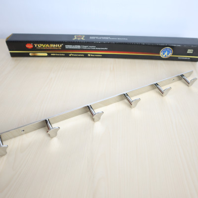 Móc hình quạt treo tường inox 304 TOVASHU 304-MQ5