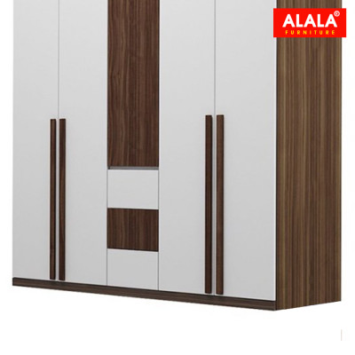 Tủ quần áo ALALA267 (1m8x2m) gỗ HMR chống nước - www.ALALA.vn - 0939.622220