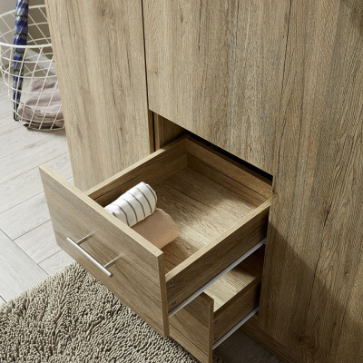 Tủ quần áo hiện đại sang trọng bằng gỗ công nghiệp SMLIFE Cepham