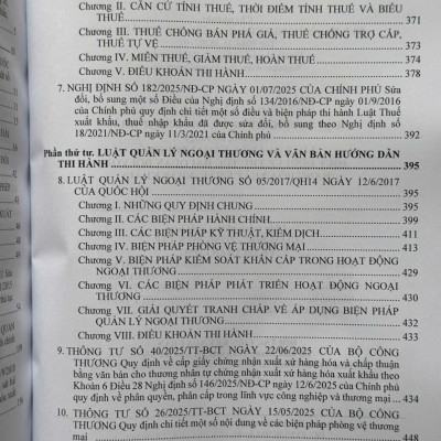 Sách Luật Hải Quan, Luật Thuế Xuất Khẩu, Thuế Nhập Khẩu, Luật Quản Lý Ngoại Thương – Quy Định Về Thủ Tục Hải Quan Đối Với Hàng Hóa Xuất Khẩu, Nhập Khẩu (V2603D)