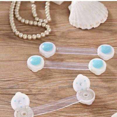 Khóa Chốt Tủ Lạnh Ngăn Kéo An Toàn Cho Bé - Set 2 Cái, Chống Trẻ Mở - HÀNG CHÍNH HÃNG MINIIN