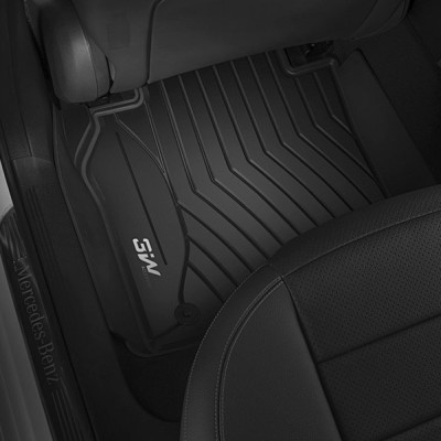 Thảm lót sàn xe ô tô Mercedes C 2022+ Nhãn hiệu Macsim 3W (Loại 2) chất liệu nhựa TPE đúc khuôn