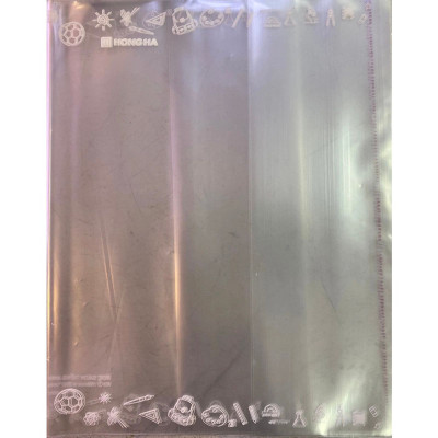 Bọc sách giáo khoa tiếng Anh nylon  Hồng Hà  198 x 280mm -  3531 (tập 5 chiếc)