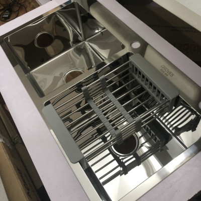 Chậu rửa bát 8245 cân bóng 304