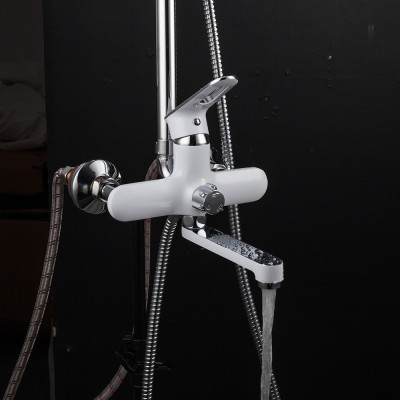 Sen cây tắm nóng lạnh phủ sứ  Frap F2449 Chính hãng Nga nhập khẩu