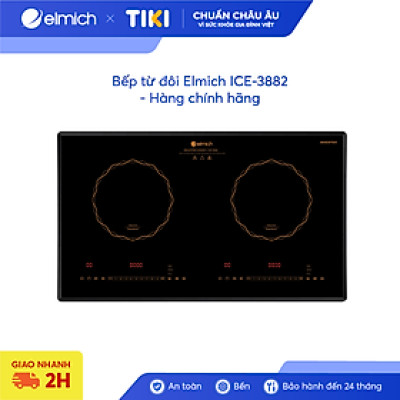 Bếp từ đôi Elmich ICE-3882 - Hàng chính hãng
