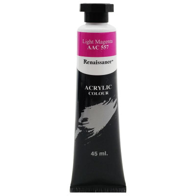 Tuýp Màu Acrylic 45 ml - Renaissance #557 - Light Magenta