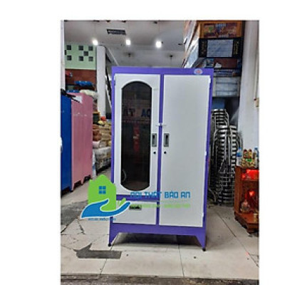 Tủ sắt sơn tĩnh điện 1m6x2m đại thành