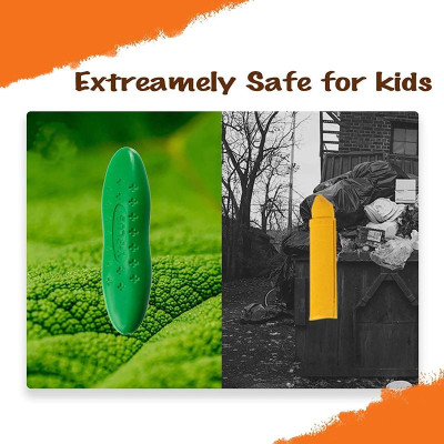 Hộp 12 Màu Sáp Peanut Và Tranh Tô Màu Dán Tường - Y Plus+ CP210600