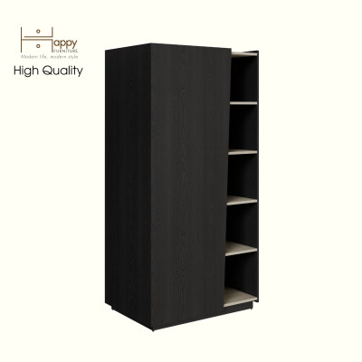 [Happy Home Furniture] VIGGO, Tủ quần áo 1 cửa mở, 90cm x 59cm x 180cm ( DxRxC), TCM_175