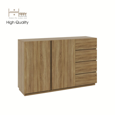 [Happy Home Furniture] MACRO, Tủ đựng đồ nhiều ngăn ,  150cm x 42cm x 95cm ( DxRxC), TCM_015
