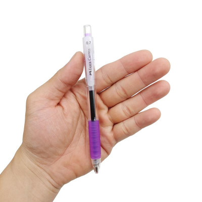 Bút Gel Fast 0.7 mm - Faber-Castell 640906 - Mực Tím