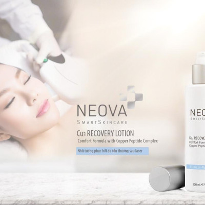 Kem dưỡng phục hồi da tổn thương Cu3 Recovery Lotion Neova