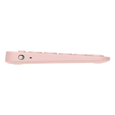 Bàn phím không dây Bluetooth Logitech K380 - Kết nối 3 thiết bị, giảm ồn, gọn nhẹ dễ mang đi, phù hợp Mac/ PC/ Laptop/ Điện thoại - Hàng chính hãng - Màu Hồng