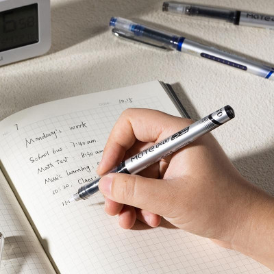 Bút Gel 0.5 mm - Deli EQ400-BK - Mực Đen