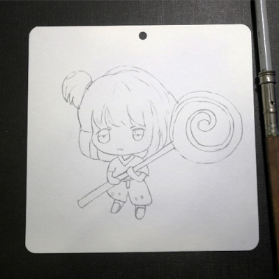 Giấy vẽ màu nước vẽ lên màu ấn tượng giấy dày kích thước (14 x 14) cm bo 4 góc 40 tờ AR516 Green Art - Hàng chính hãng