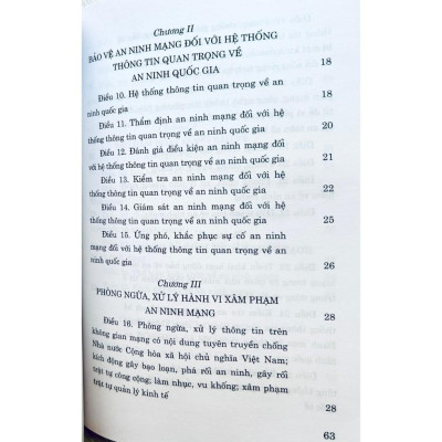 Sách - Luật An Ninh Mạng (Hiện Hành) - NXB Chính Trị Quốc Gia