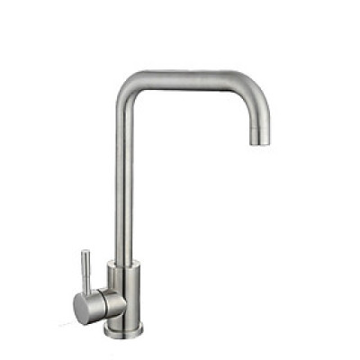 Vòi Rửa Bát Chén Vuông Tròn ABG, Hai Chế Độ Nóng Lạnh, Rửa Chén Xoay, Bát Vuông, Inox Cao Cấp Xoay 360 Độ Siêu Bền, Tặng Kèm Hai Dây Cấp Nóng Và Lạnh - Hàng Chính Hãng