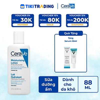 Sữa dưỡng giúp dưỡng ẩm dành cho da khô CeraVe Moisturising Lotion