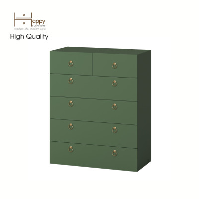 [Happy Home Furniture] WESLEY, Tủ đựng đồ - 6 hộc kéo ,  90cm x 45cm x 110cm ( DxRxC), THK_050
